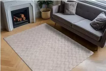 Obsession Diamond Cut 800 Teppich 160x230cm, Polyester, grau