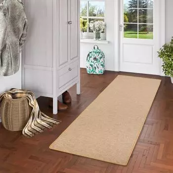 Snapstyle Taff Teppichläufer Sisal-Optik nussbraun 80x160cm