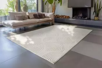 Obsession Zen Sei 200 Teppich 80x150cm, Polyester, creme