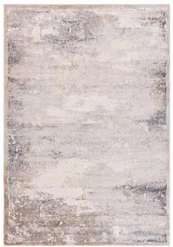 Mazovia Teppich Modern Abstrakt, Kurzflor, beige-grau, 120x170cm (OEKO-TEX)
