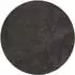 Pergamon. Silky Hochflor-Teppich rund, anthrazit, 120x120cm