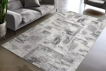 Obsession Avantgarde 103 Flachwebeteppich 80x150cm, grau, Polyester