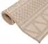 vidaXL Outdoor-Teppich Flachgewebe 80x250cm, braun gestreift