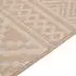 vidaXL Outdoor-Teppich Flachgewebe 80x250cm, braun gestreift
