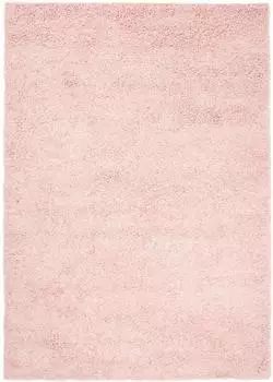 Tapiso Essence Hochflor-Teppich, rosa, 40mm, 80x150cm