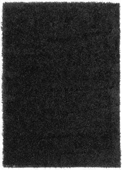Tapiso Essence Hochflor-Teppich einfarbig, anthrazit, 160x220cm (ESSENCE)