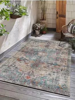theCarpet Outdoor Teppich wetterfest 240x340cm bunt
