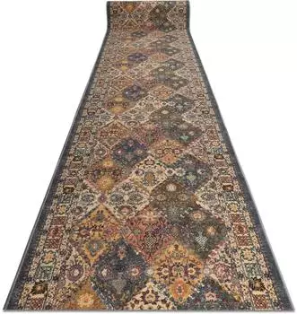 RugsX Läufer Antirutsch MODERN CLASSIC klassisch beige / grau 19 67cm 67x600 cm