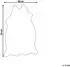 Beliani Nambung 60 x 90 cm striped