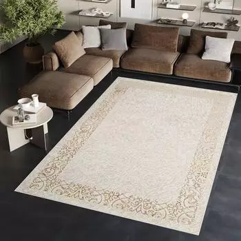 Tapiso Teppich ARES klassisch beige 250 x 350 cm