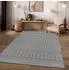 TT Home In-& Outdoor Teppich 80 cm rund grau (56123)