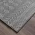 TT Home In-& Outdoor Teppich 80 cm rund grau (56123)