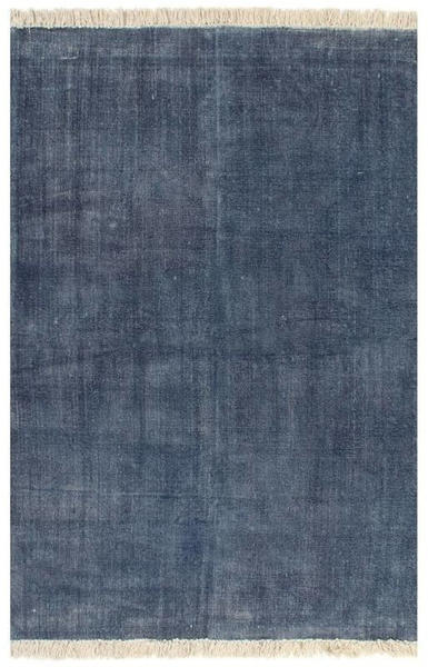 vidaXL Cotton blue Kilim 160x230cm