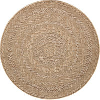 NORTHRUGS Teppich "Almendro" rund 6 mm H&ouml;he Sisal Optik, Robust, Pflegeleicht,
