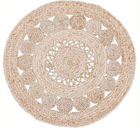 LUXOR living Teppich "Balo" rund 6 mm H&ouml;he Juteteppich, reine Naturfaser,