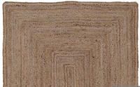 carpetfine Teppich "Nele Juteteppich Naturfaser" rechteckig 6 mm H&ouml;he...