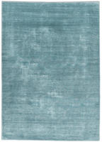 JOOP! Webteppich Soft 170 x 240 cm Viskose Blau T&uuml;rkis