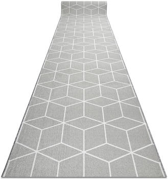 BestenTeppicheDe CUBE 80x400cm grau