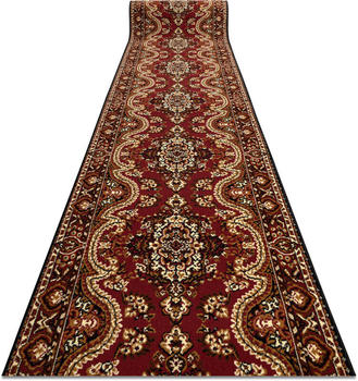 BestenTeppicheDe BCF Frühling 90x300cm rotwein