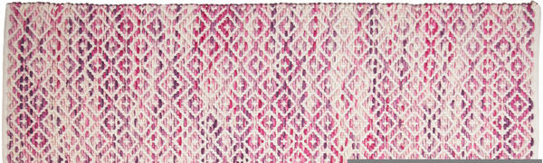 Tom Tailor Handwebteppich Smooth Comfort 65x135 cm diamond pink
