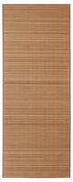 vidaXL Teppich Bambus 100 x 160 cm Braun