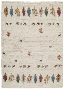 Benuta Hochflor Shaggy Teppich Gobi 60004852 beige 120 x 170 cm