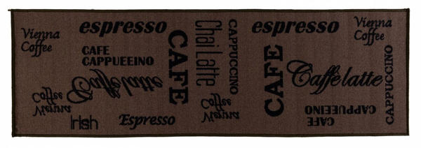 Andiamo Küchenläufer Espresso 57x180 cm braun