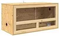 vidaXL Terrarium Braun 80 x 40 x 40 cm OSB