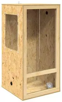 vidaXL Terrarium braun 50x50x100cm OSB (876734)