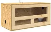 vidaXL Terrarium Braun 60 x 30 x 30 cm OSB