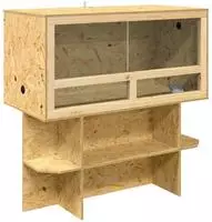 vidaXL Terrarium Braun 100 x 50 x 100 cm OSB