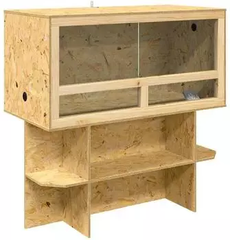 vidaXL Terrarium braun 100x50x100cm OSB