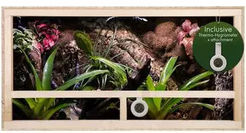 Repiterra Holzterrarium mit Seitenbelüftung 100x60x50cm (SB1006050)