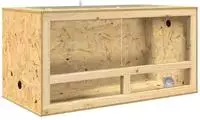 vidaXL Terrarium Braun 100 x 50 x 50 cm OSB