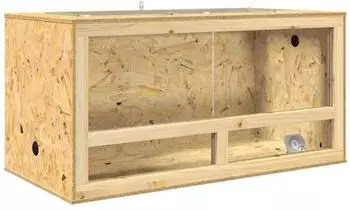 vidaXL Terrarium braun 100x50x50cm OSB (876730)