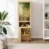 vidaXL Terrarium OSB 50x50x150 cm, braun