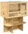 vidaXL Terrarium braun 80x50x100cm OSB