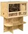 vidaXL Terrarium braun 80x50x100cm OSB