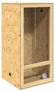 vidaXL Terrarium OSB 50x50x100cm braun (876732)