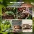 Pawhut Terrarium Reptilien-Fütterungsbox 120L, Glas, schwarz (45x45x60cm)