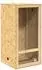 vidaXL Terrarium braun 50x50x150cm OSB