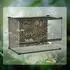 Pawhut Reptilien-Glasterrarium 48L mit Frontbelüftung, schwarz (D40-052V13BK)