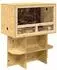 vidaXL Terrarium OSB 80x50x100cm braun