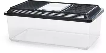 Nobby Fauna-Box Low schwarz 50,5x30,5x18cm 18L (25909)