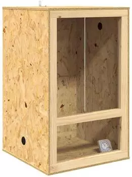 vidaXL Terrarium braun 50x50x80cm OSB (876731)