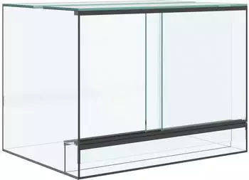 vidaXL Terrarium transparent 40x30x30cm Glas