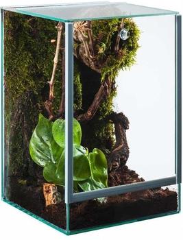 diversa Spinnenterrarium mit Falltür 20x20x30cm