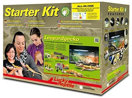 Lucky Reptile Starter Kit 80cm Leopardgecko weiß