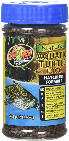 Zoo Med Natural Aquatic Turtle Food (micro pellet) - Hatchling Formula 45 g