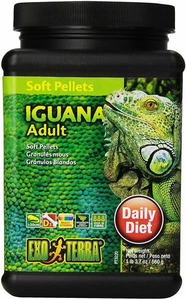 Exo Terra Soft Pellets Adult Iguana Food 560 g